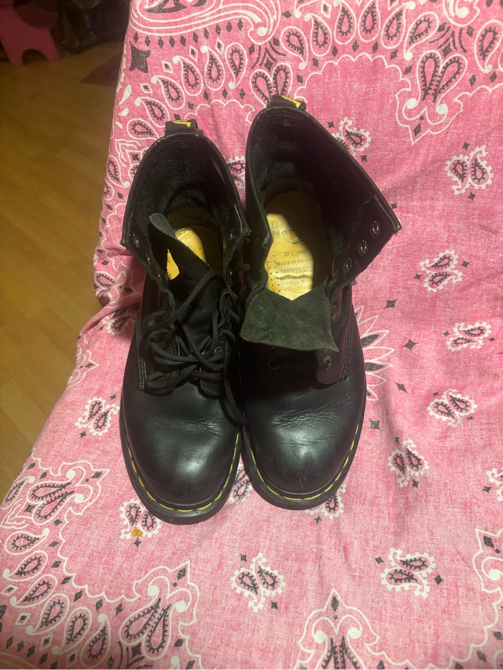 Original  Made in England Dr Martens size men’s 8/8.5
